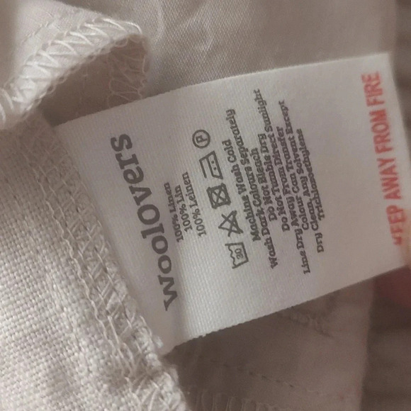 Woolovers Elasticated Waist Linen Culottes - Picture 7 of 7